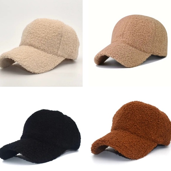 Accessories - Women’s Winter Fuzzy Baseball Cap Hat